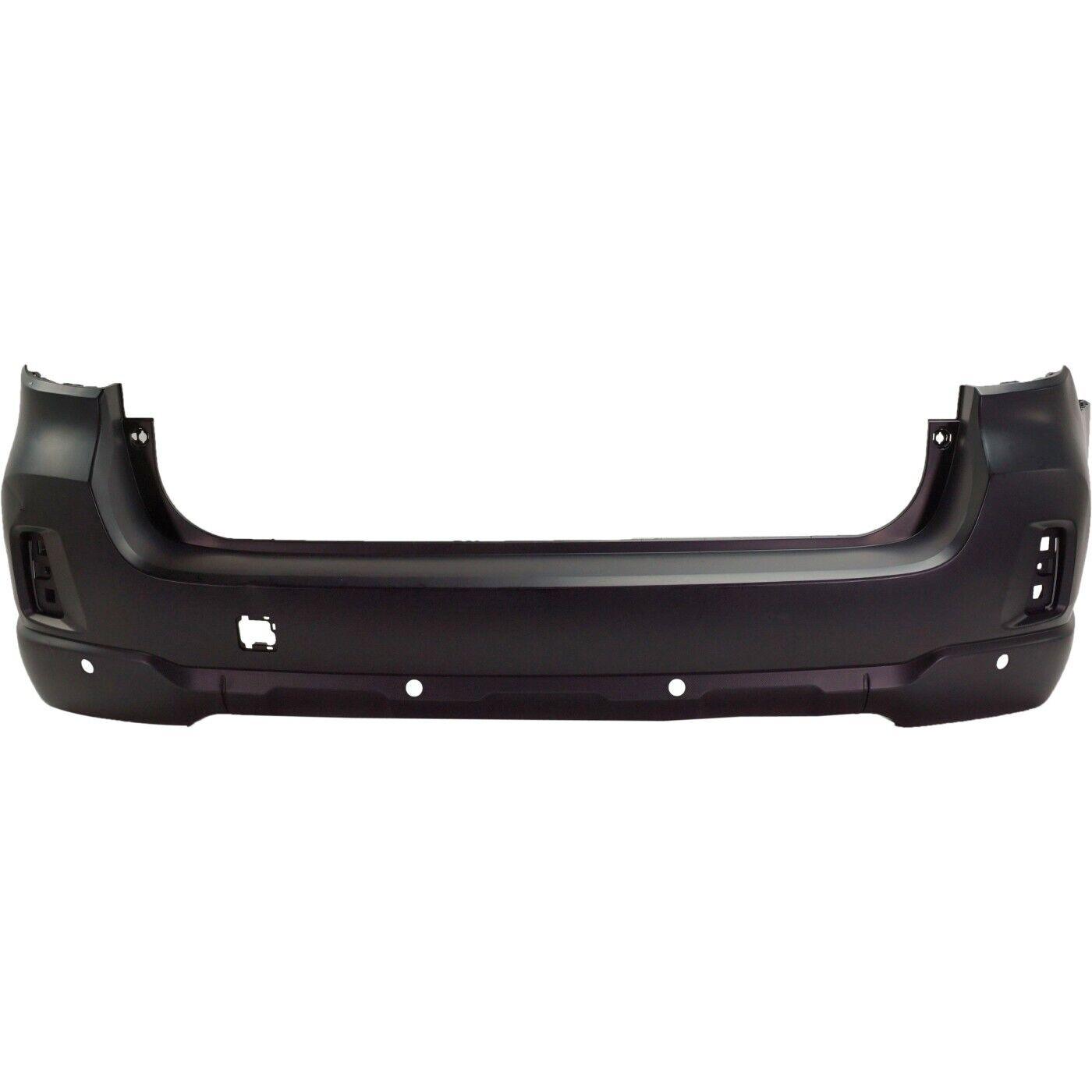 Bumper Rear Subaru Outback 2017 With Sensor Upper Smooth With Lower Textured Capa , SU1100178C