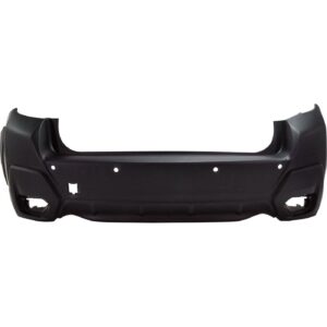 2018-2023 Subaru Crosstrek Bumper Rear Primed With Textured , SU1100188