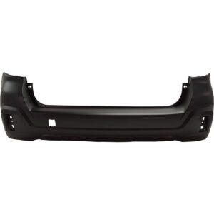 Bumper Rear Upper Subaru Outback 2018-2019 Smooth Primed Ptm With Textured Lower Finish Without Park Assist Sensor , Su1100189 - Hunt Parts