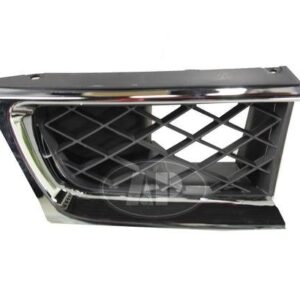 Grille Outer Passenger Side Subaru Impreza 2006-2007 Matt-Black With Chrome Mldg (Impreza/Outback) , SU1200147
