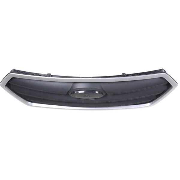Grille Subaru Legacy 2015-2017 Matte Dark Gray With Silver Gray Moulding , SU1200161 - Image 4