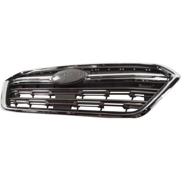 Grille Subaru Outback 2018-2019 Dark Gray With Chrome Moulding/Front , SU1200172 - Image 3