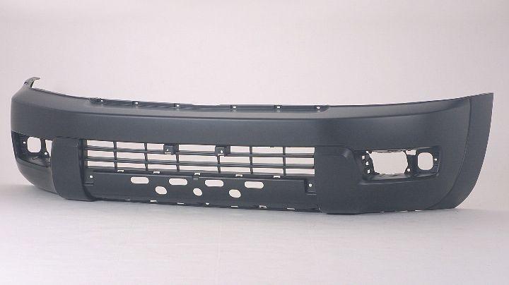 Bumper Front Toyota 4Runner 2003-2005 Primed 1 Pc Smooth With Textured Grille Ltd/Sport/Sr5 04-05 Capa , TO1000260C