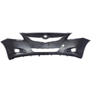 Bumper Front Toyota Yaris Sedan 2007-2011 Primed Capa , TO1000321C - Hunt Parts