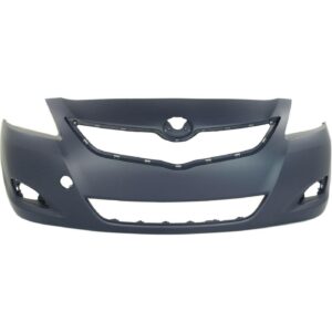 Bumper Front Toyota Yaris Sedan 2007-2011 Primed , TO1000321 - Hunt Parts