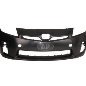 Bumper Front Toyota Prius 2010-2011 Primed Without Sensor Without Washer Hole For Halogen Head Lamp Capa , TO1000359C - Hunt Parts