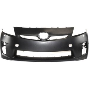 Bumper Front Toyota Prius 2010-2011 Primed With Sensor/Led/Washer Hole Capa , TO1000360C - Hunt Parts