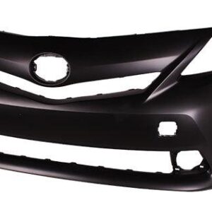 Bumper Front Toyota Prius V 2012-2014 Primed Without Sensor Without Washer Hole , TO1000388 - Hunt Parts