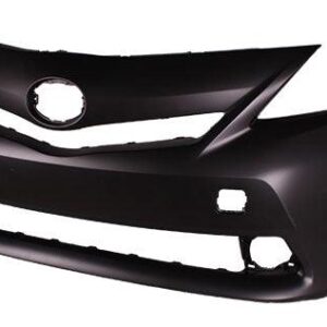Bumper Front Toyota Prius V 2012-2014 Primed Without Sensor With Washer Hole , TO1000390 - Hunt Parts