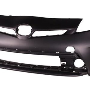 Bumper Front Toyota Prius Plug-In 2012-2015 Primed Without Washer Without Led Lamp , TO1000394 - Hunt Parts
