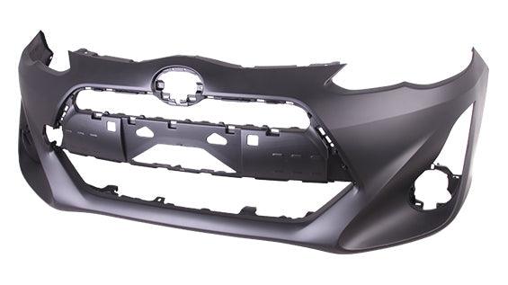 Bumper Front Toyota Prius C 2015-2016 Primed , TO1000413 - Hunt Parts