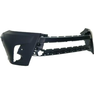 Bumper Front Toyota Highlander Hybrid 2017-2019 Primed With Sensor , TO1000428 - Hunt Parts