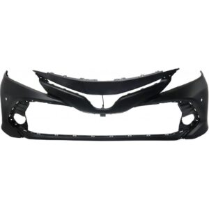 Bumper Front Toyota Camry 2018-2020 Primed Xle With Sensor , TO1000432 - Hunt Parts