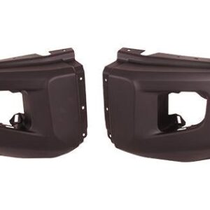 Bumper End Front Toyota Tundra 2014-2021 Matte-Dk Gray Without Sensor Hole Sr Model Capa , TO1004182C