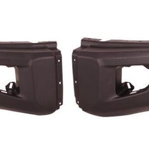 Bumper End Front Left Toyota Tundra 2014-2021 Matte-Dk Gray With Sensor Hole Platinum Model , TO1004183