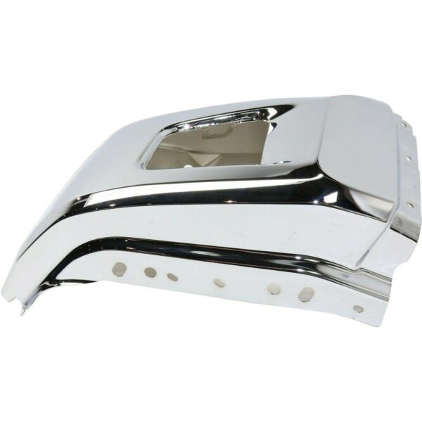 Bumper End Front Toyota Tundra 2014-2021 Without Sensor Hole Chrome , TO1004184 - Image 4