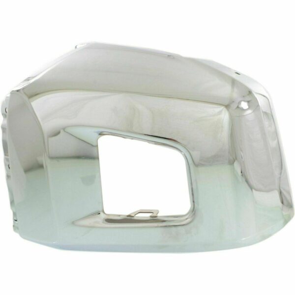 Bumper End Front Toyota Tundra 2014-2021 Without Sensor Hole Chrome Capa , TO1005184C - Image 2