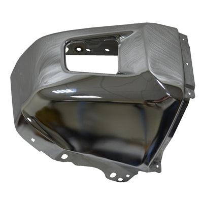 Bumper End Front Toyota Tundra 2014-2021 Without Sensor Hole Chrome Capa , TO1005184C