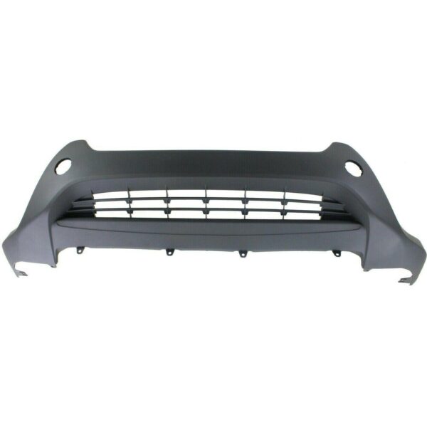 Bumper Lower Front Toyota Rav4 2013-2015 Le Model Without Chrome Strip Holes Textured , TO1015108 - Image 2
