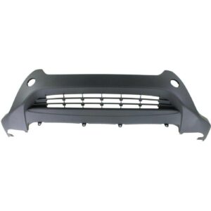 Bumper Lower Front Toyota Rav4 2013-2015 Le Model Without Chrome Strip Holes Textured Capa , TO1015108C