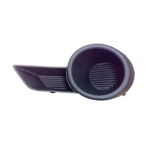 Fog Lamp Cover Front Driver Side Toyota Highlander Hybrid 2008-2010 Matte-Black , TO1038120
