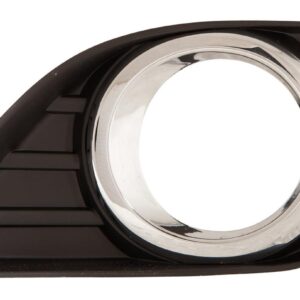 Fog Lamp Cover Front Driver Side Toyota Camry 2010-2011 With Hole With Chrome , TO1038131