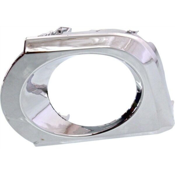 Fog Lamp Bezel Front Driver Side Toyota 4Runner 2010-2013 Ltd Sr5 With Chrome Trim , TO1038134 - Image 2