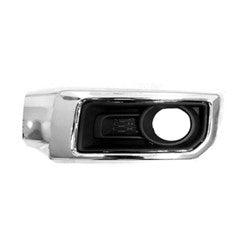 Fog Lamp Bezel Front Driver Side Toyota 4Runner 2014-2021 With Chrome Trim Ltd Model , TO1038180