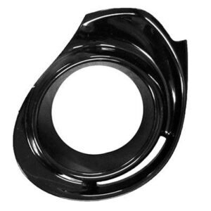 Fog Lamp Bezel Front Driver Side Toyota Prius C 2015-2016 Smooth Black , TO1038194