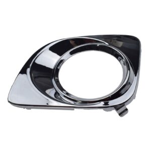 Fog Lamp Bezel Front Passenger Side Toyota Venza 2009-2012 Chrome , TO1039133