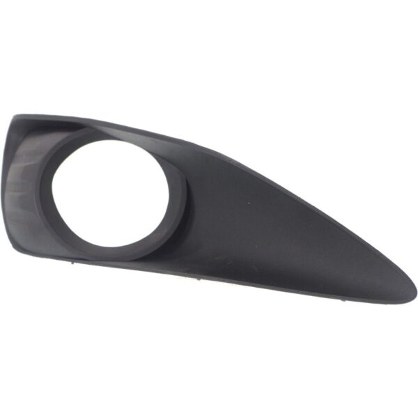 Fog Lamp Bezel Front Passenger Side Toyota Matrix 2009-2013 Matt-Black Without Spoiler Exclude 2011 Sports Pkg , TO1039142 - Image 3