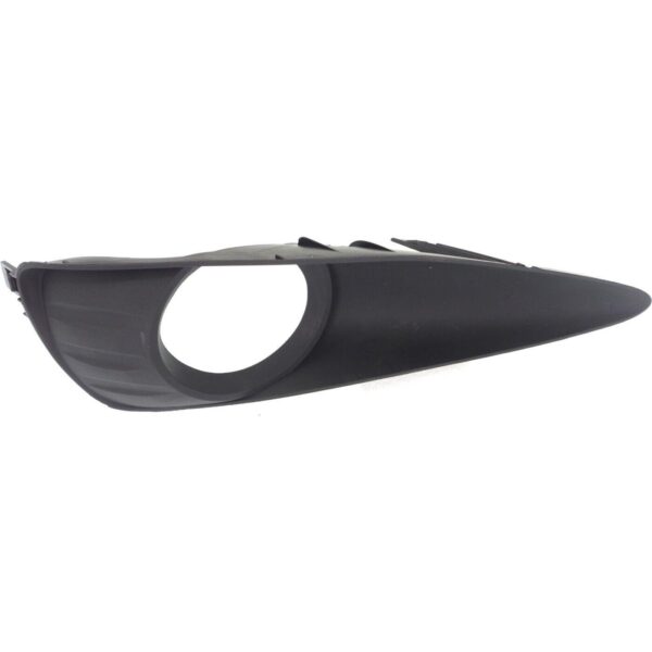 Fog Lamp Bezel Front Passenger Side Toyota Matrix 2009-2013 Matt-Black Without Spoiler Exclude 2011 Sports Pkg , TO1039142 - Image 4