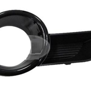 Fog Lamp Cover Front Passenger Side Toyota Highlander 2008-2010 Ptd-Black With Towing Pkg , TO1039143