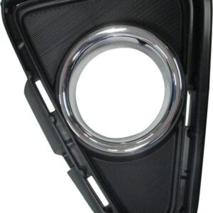Fog Lamp Bezel Front Passenger Side Toyota Rav4 2016-2018 Texture/Chrome Xle/Ltd/Hybrid Model , TO1039192
