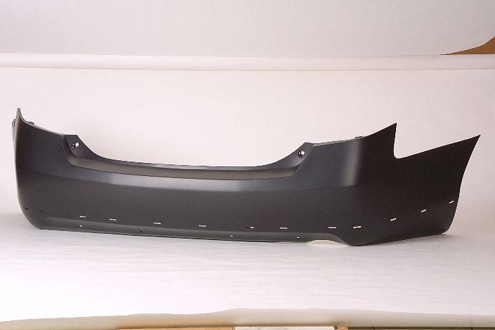 Bumper Rear Toyota Camry 2007-2011 Primed 4Cyl V6 With Single Exhaust Se Models Usa Built Capa , TO1100245C - Hunt Parts