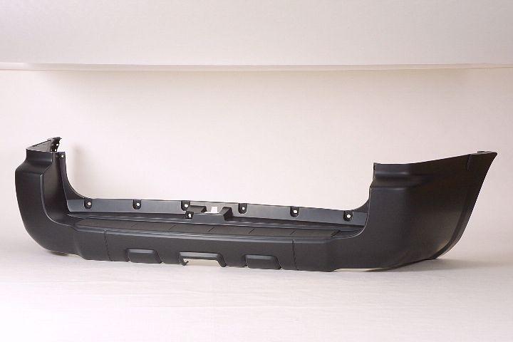Bumper Rear Toyota 4Runner 2006-2009 Primed With Trailer Hitch/Textured Top Pad Capa , TO1100253C - Hunt Parts