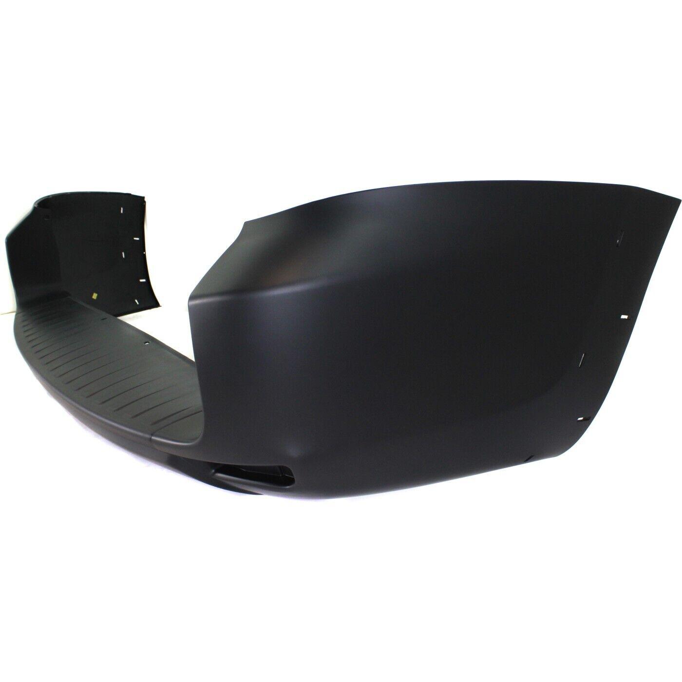 Bumper Rear Toyota Rav4 2009-2012 Primed With Flare Hole With Rear Gate Mounting Spare Tire Capa , TO1100271C - Hunt Parts