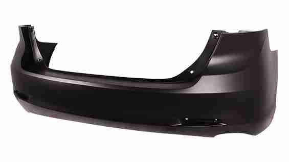 Bumper Rear Toyota Venza 2009-2016 Primed 09-13 All Models/ 2014- Base/Le/Xle Capa , TO1100277C - Hunt Parts