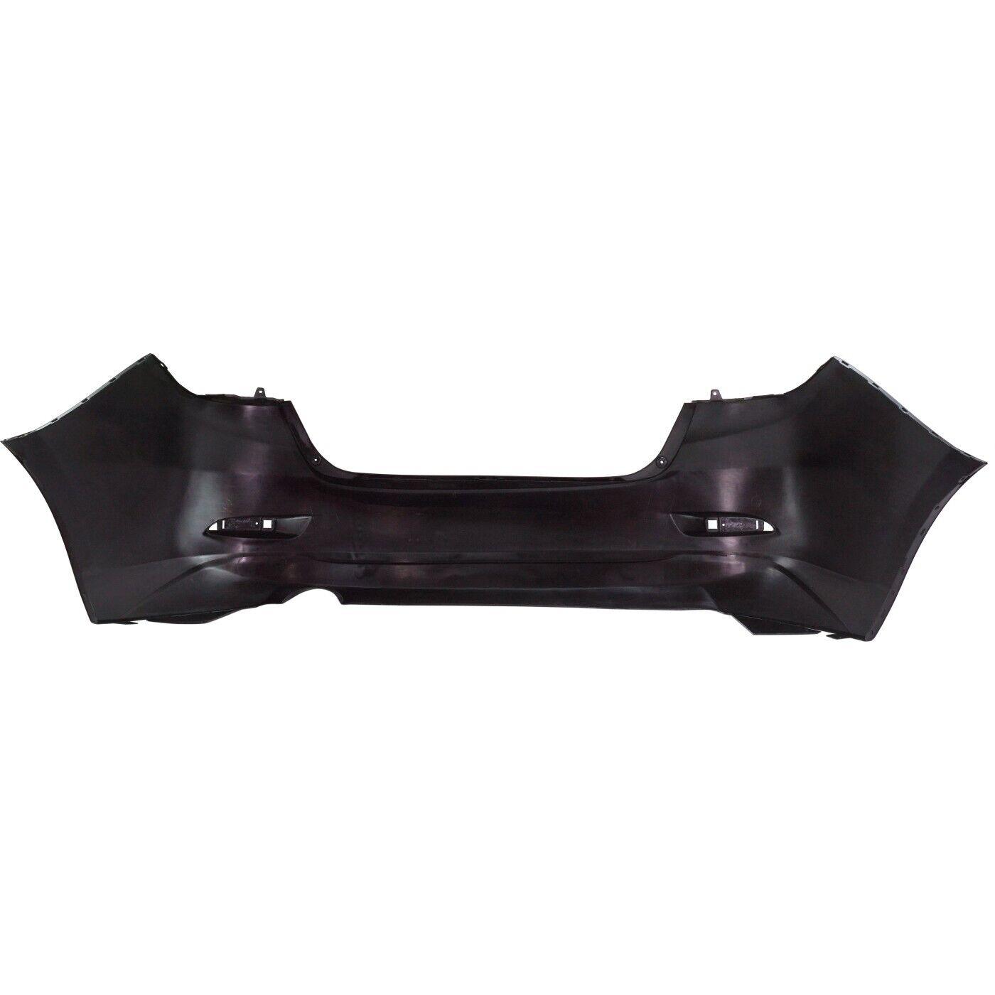 Bumper Rear Toyota Yaris Sedan 2019-2020 Primed With Textured Lower Without Sensor Capa , TO1100318C - Hunt Parts