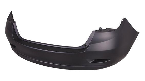 Bumper Rear Toyota Yaris Sedan 2019-2020 Primed With Textured Lower Without Sensor , TO1100318 - Hunt Parts