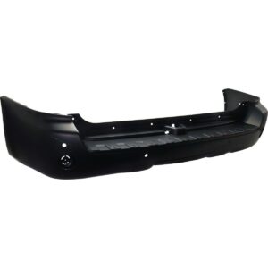 Bumper Rear Toyota Sequoia 2015-2021 Primed With Textured Top Pad With Sensor Ltd/Platinum Model , TO1100324 - Hunt Parts