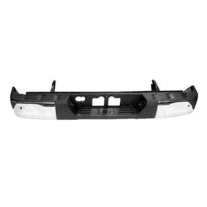 Bumper Rear Toyota Tundra 2014-2021 With Sensor Hole Chrome , TO1103120