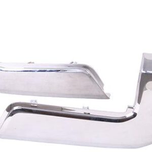 2016-2023 Toyota Tacoma Bumper End Rear Driver Side With Hole Chrome , TO1104132
