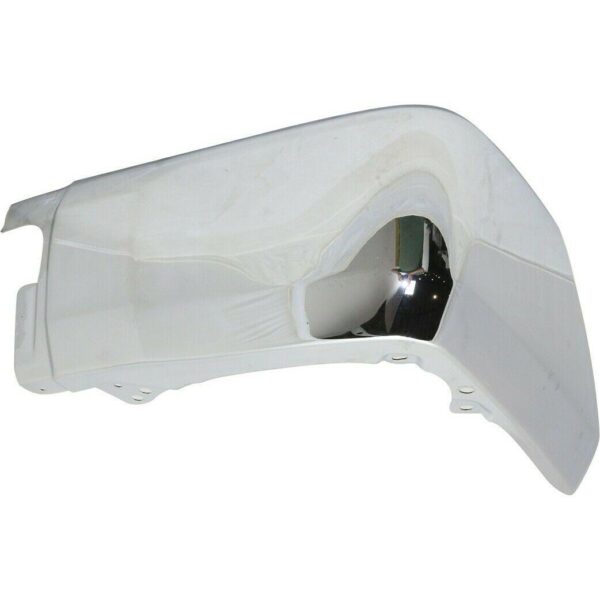 Bumper End Rear Passenger Side Toyota Tundra 2014-2021 Without Sensor Hole Chrome , TO1105123 - Image 2
