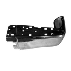 Bumper End Rear Passenger Side Toyota Tundra 2014-2021 Without Sensor Hole Chrome , TO1105123