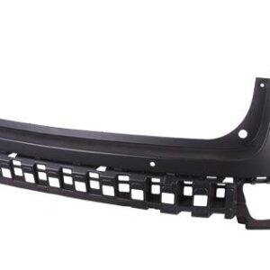 Bumper Upper Rear Toyota Highlander Hybrid 2017-2019 Primed With Sensor Use With Chrome Reflector Light Trim , TO1114104