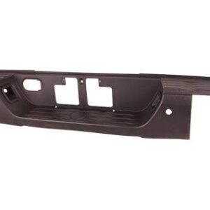 Bumper Step Pad Rear Toyota Tundra 2014-2021 Matte Dark Gray With Park Assist Sensor Hole , TO1191105