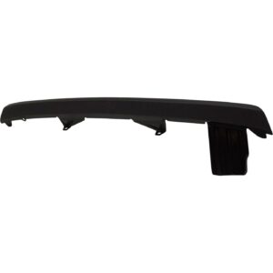 Bumper Deflector Rear Toyota Highlander 2017-2019 Textured For Model With Chrome Trim , TO1195117