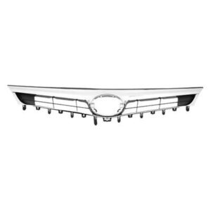 Grille Toyota Avalon 2013-2015 Matte-Black With Chrome Mldg Without Pre-Collision Without Emblem , TO1200357