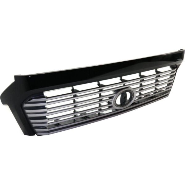 Grille Toyota Tundra 2014-2017 Painted Silver-Gray With Black Moulding Platinum Model , TO1200375 - Image 2